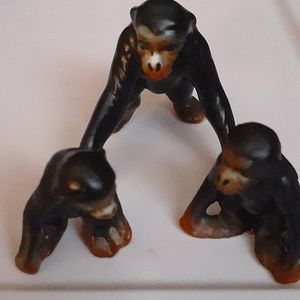 VTG Monkeys Miniature 3 Monkeys